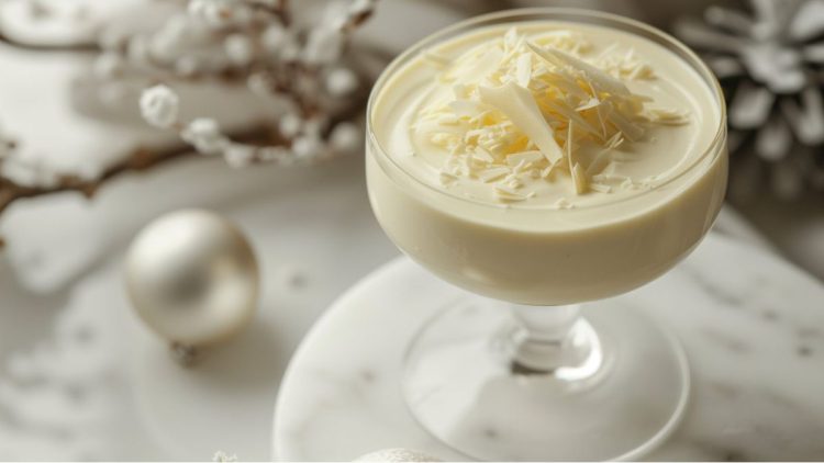 mousse au chocolat blanc facile