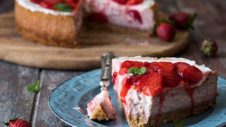 cheesecake New-yorkais aux fraises