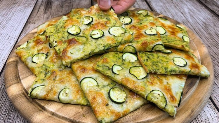 focaccia aux courgettes 