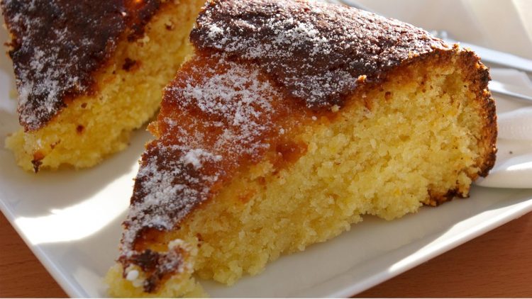 gâteau au jus d'orange