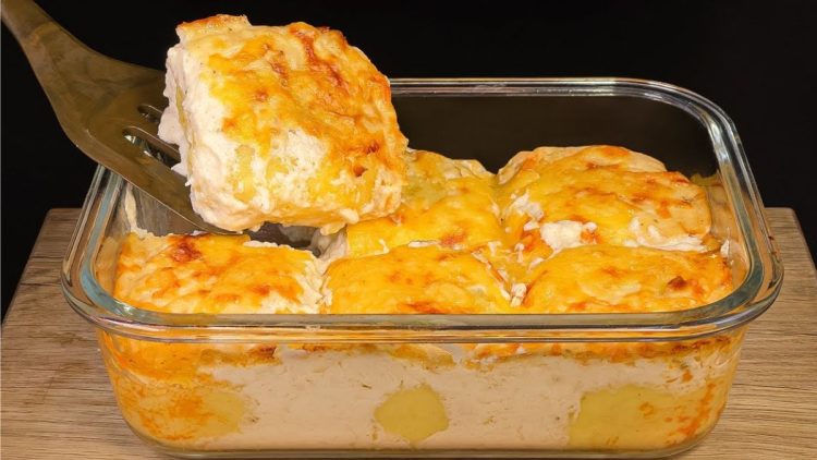 gratin de boulettes de pomme de terre