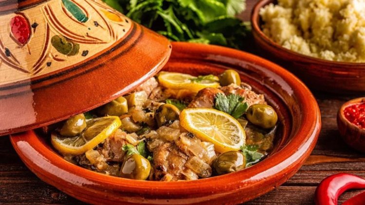 tajine de poulet aux légumes 