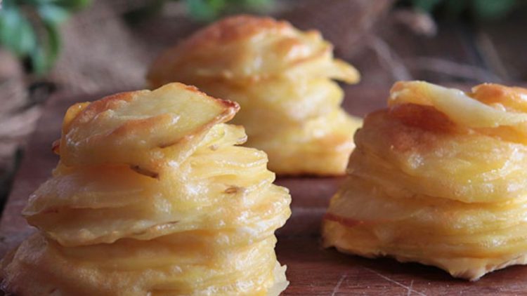 tourelles de pommes de terre