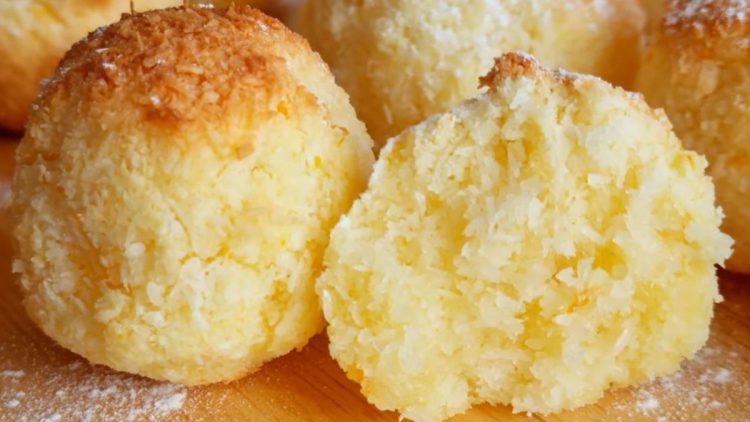 biscuits à la noix de coco et à l'orange