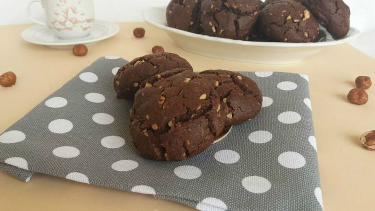 cookies chocolat et noisettes