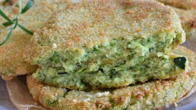 galettes courgettes et ricotta