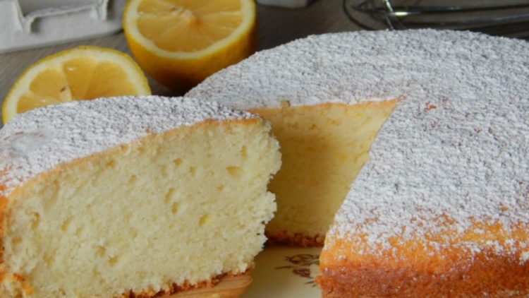 gâteau de blancs d’œufs au citron