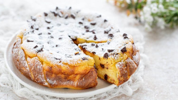 moelleux à la ricotta & pépites de chocolat