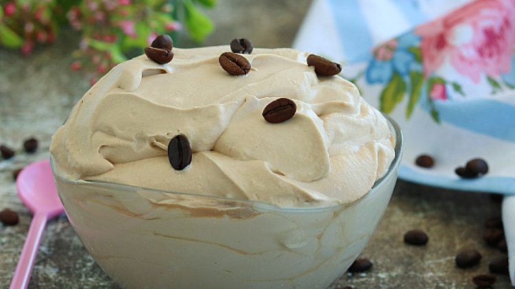 mousse mascarpone au café