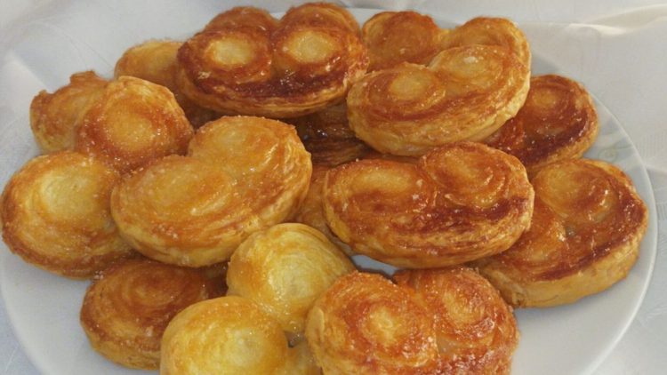 palmiers feuilletés