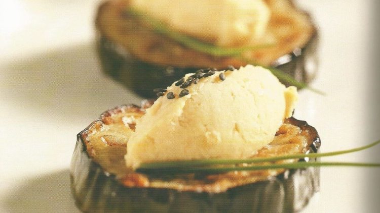 aubergine fondante à la poêle