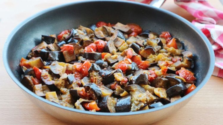 aubergines sautées