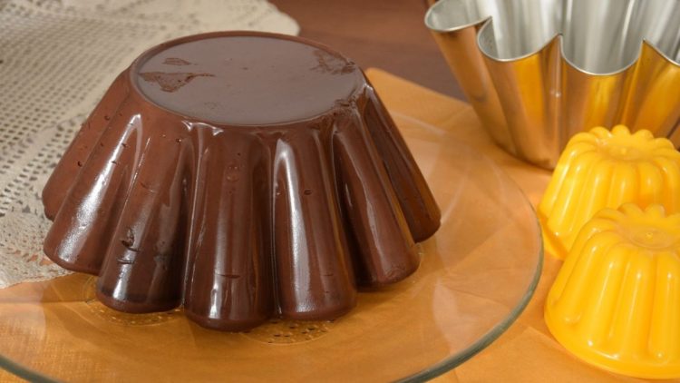 flan au chocolat grand-mère