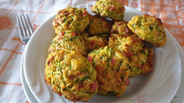 galettes de courgette au four