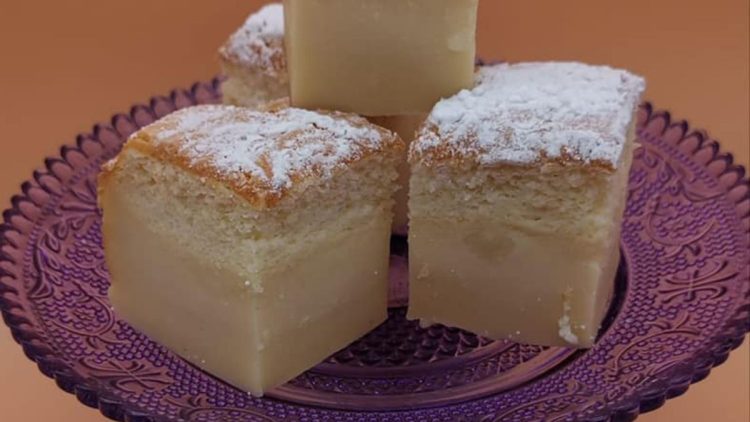 gâteau magique à la vanille facile