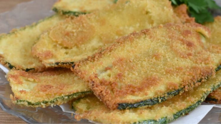 courgettes panées sans œuf