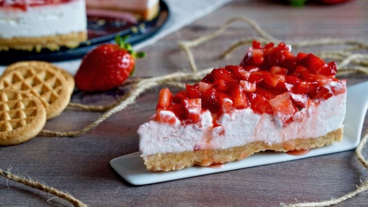 gâteau fraise mascarpone sans cuisson