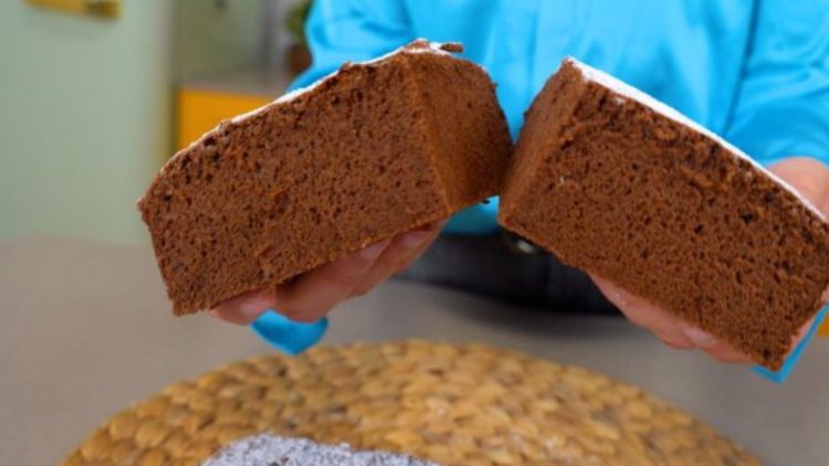 Castella cake au chocolat