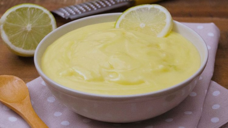 crème légère au citron