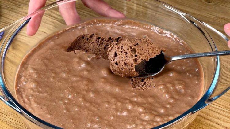 dessert crémeux au chocolat