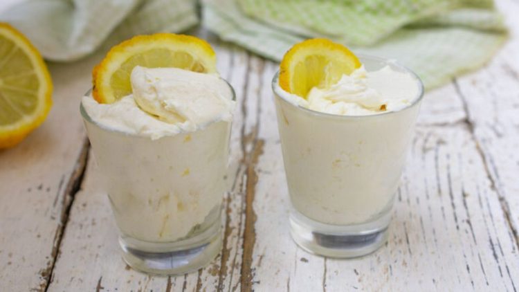 Mousse au citron et au mascarpone