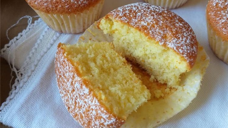 muffins moelleux à l'orange