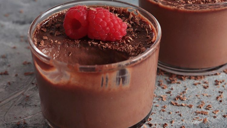 panna cotta au chocolat
