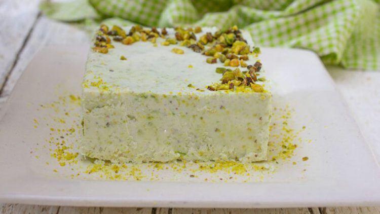 parfait glacé à la pistache