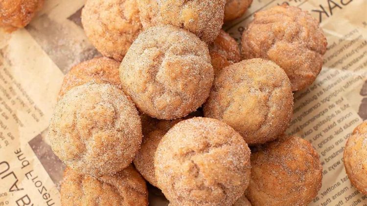 Beignets aux pommes à 3 ingrédients