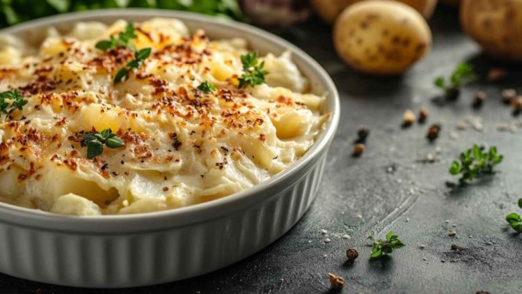 Casserole de choux pointus et pommes de terre