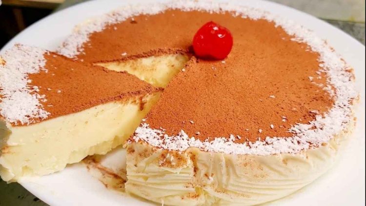 Cheesecake au chocolat blanc sans four