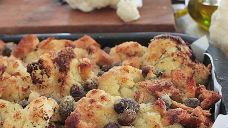 chou-fleur à la sicilienne