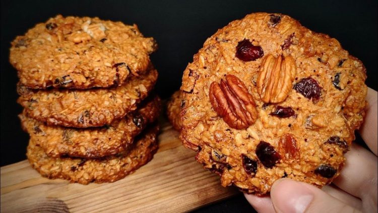 cookies aux myrtilles et aux noix