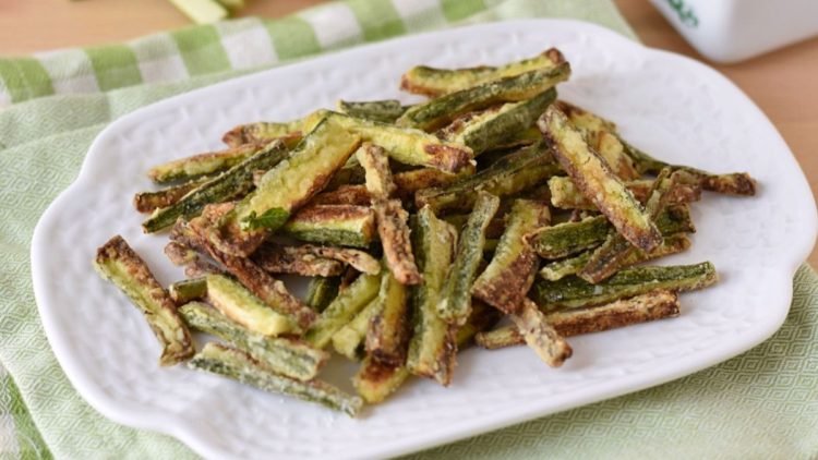 courgettes panées au four