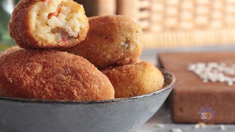 croquettes de salade de riz  