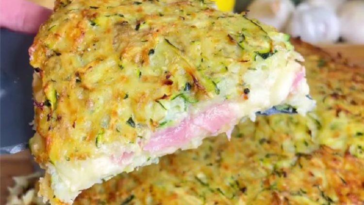 flan de courgettes et pommes de terre 