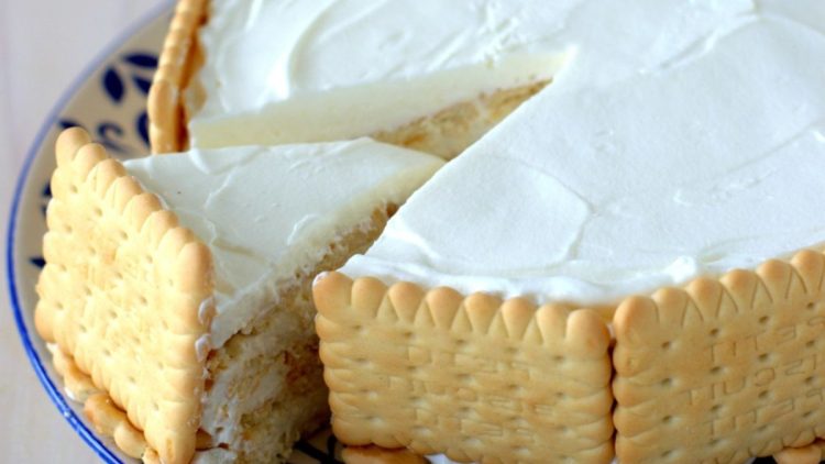 gâteau au petit beurre sans cuisson