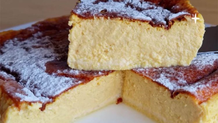 gâteau crémeux à la mangue  