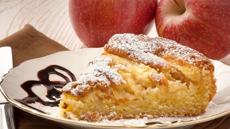 gâteau moelleux 4 pommes et 1 citron