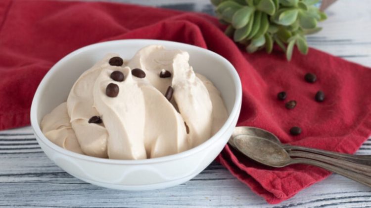 mousse de mascarpone au café