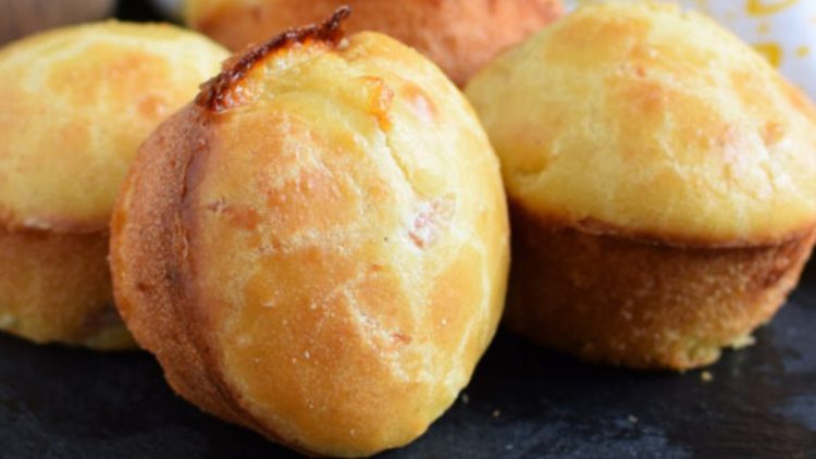 muffins salés au jambon