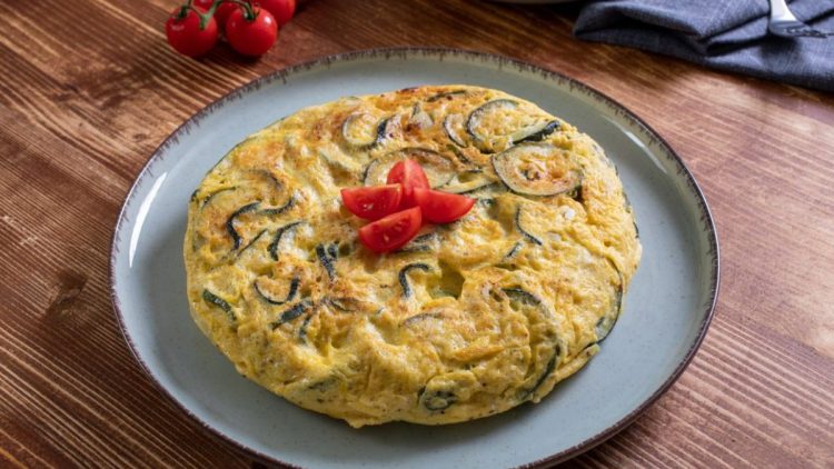 omelette aux courgettes XXL