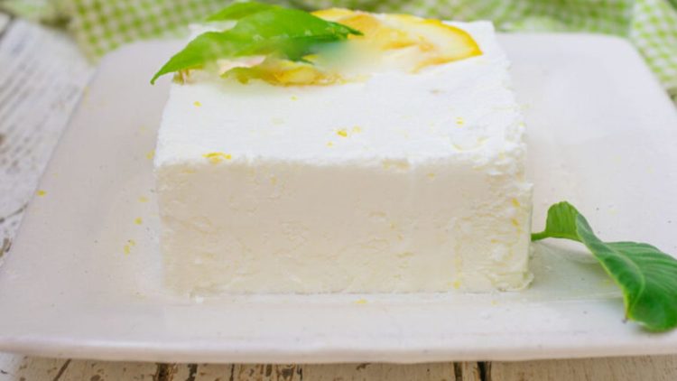 parfait glacé au citron