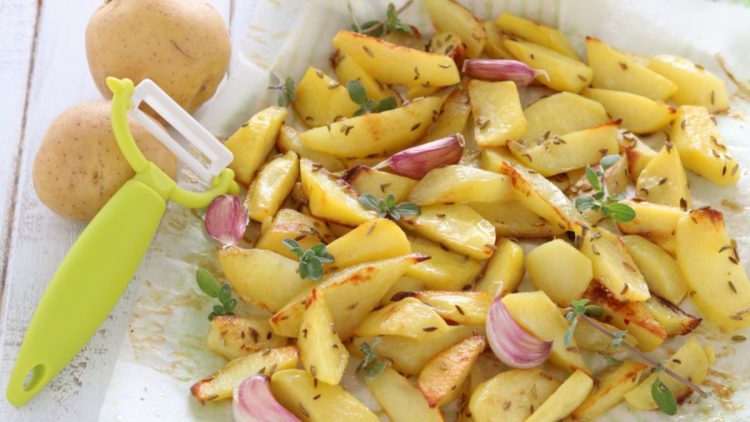 pommes de terre aux graines de fenouil