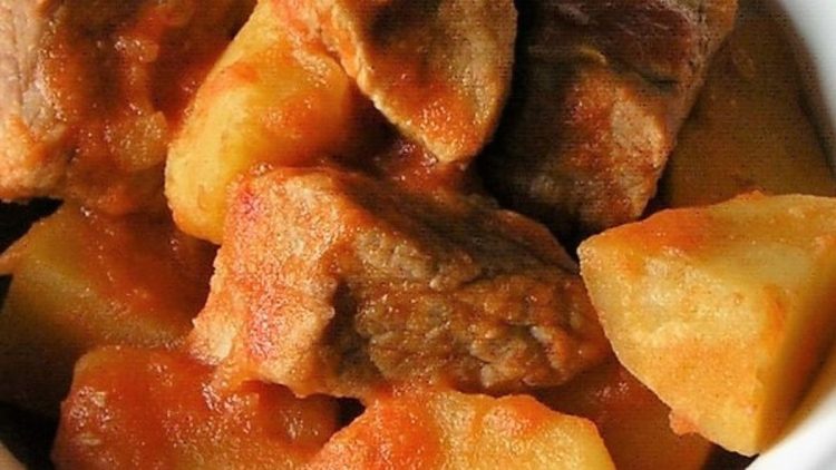 ragoût de veau aux pommes de terre