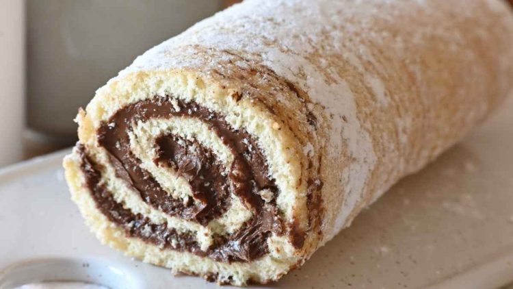 Roulé au Nutella