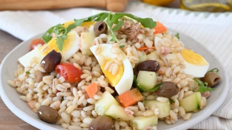 salade de petit épeautre aux légumes d’été