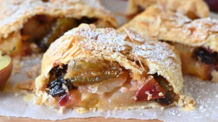 strudel d’automne aux pommes et aux figues