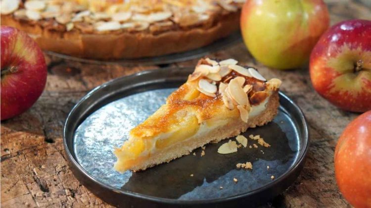 Tarte aux pommes caramélisées