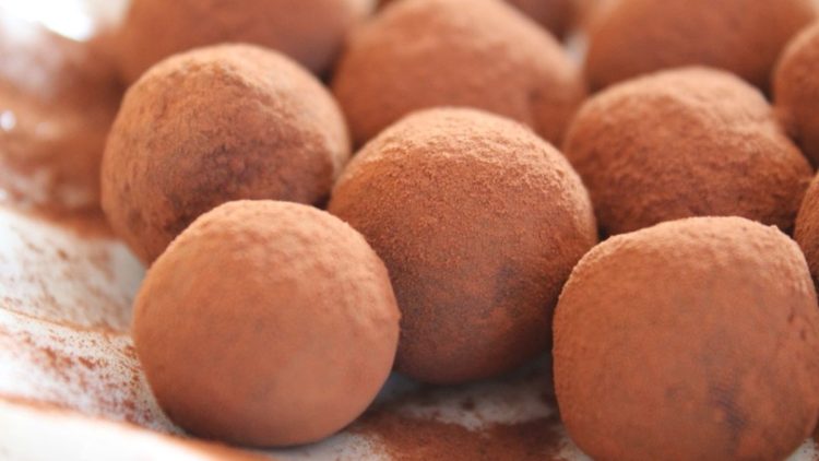 truffes chocolat et mascarpone